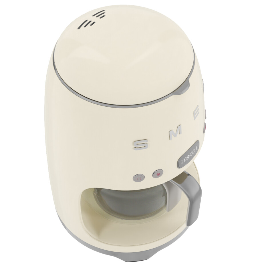 Kávovar na překapávanou kávu DCF02CREU, krémová, SMEG - main (4)