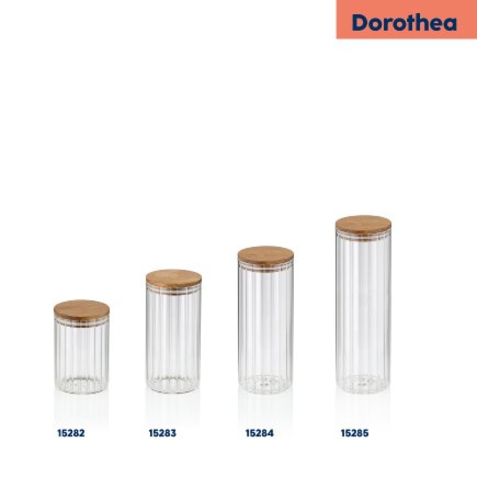 KELA Zásobní dóza Dorothea sklo transparentní 27,0cm 9,0cm 1,5l KL-15285 - main (5)