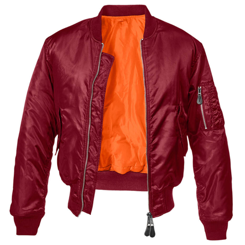 Brandit Bunda MA1 Bomber Jacket bordová XXL - main (0)