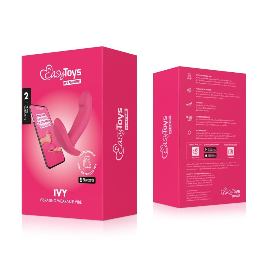 EasyConnect Wearable Ivy App Controlled Pink - main (3)