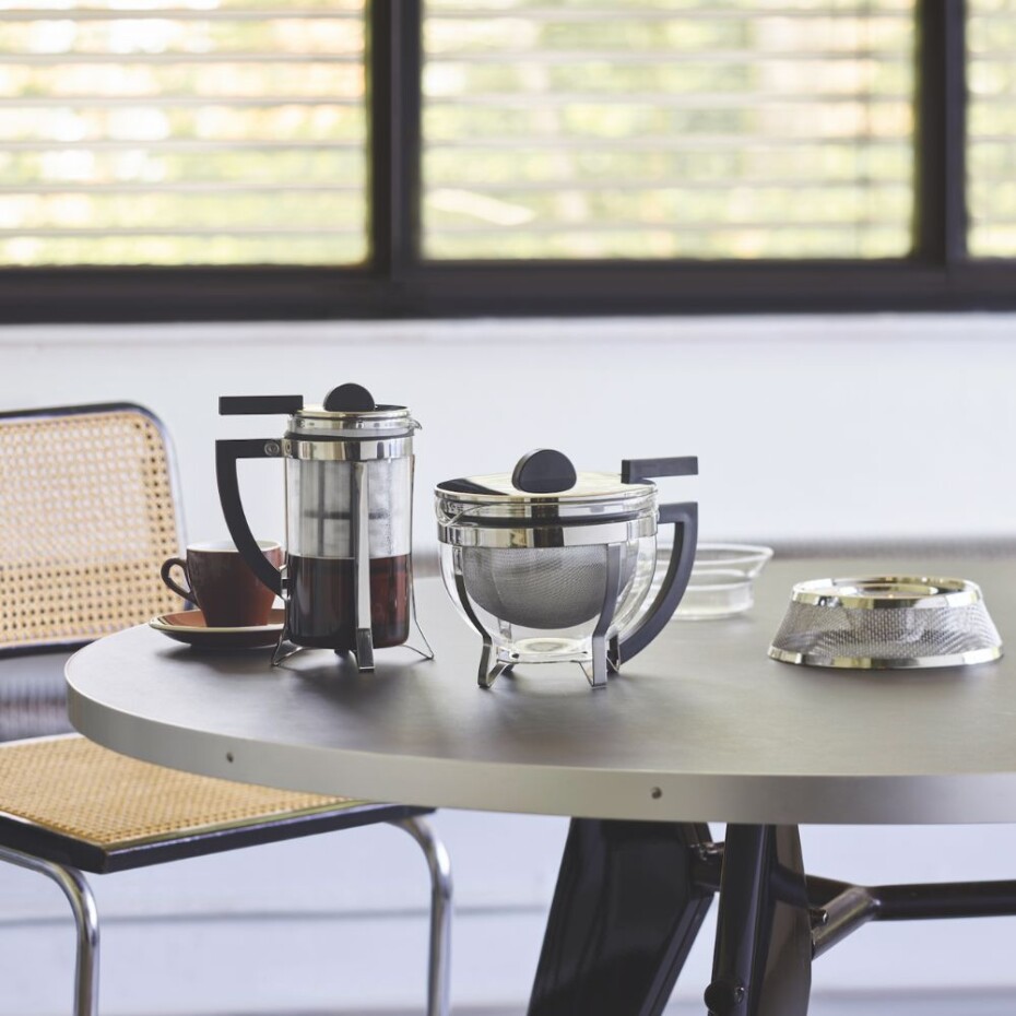 French press kávovar LASZLO 1 l, stříbrná, Philippi - main (1)