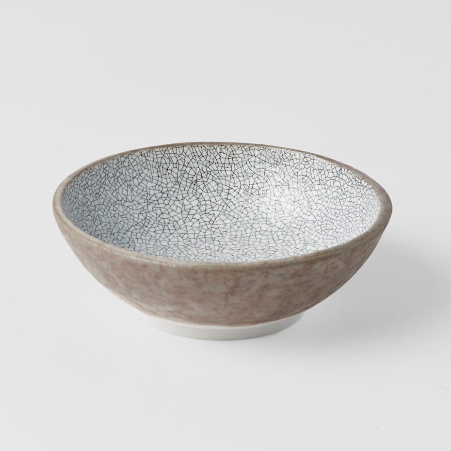 Jídelní miska CRAZED GREY 13 cm, 200 ml, šedá, MIJ - main (2)
