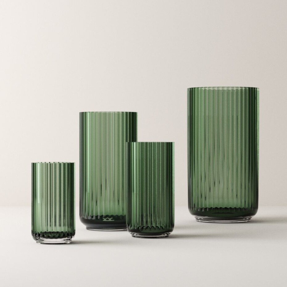 Váza 20 cm, zelená, Lyngby - main (6)