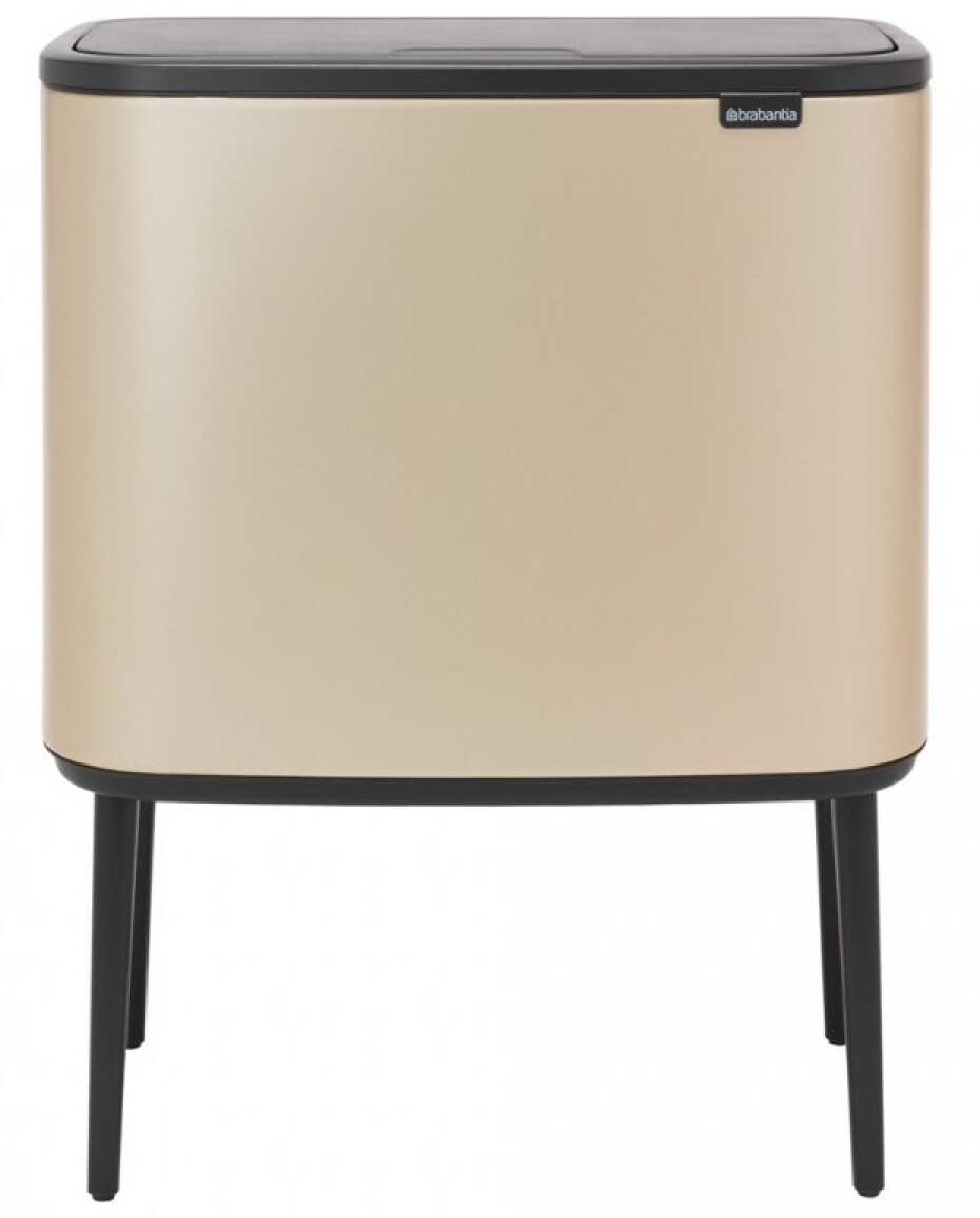 Dotykový odpadkový koš BO TOUCH BIN 11 + 23 l, champagne, Brabantia - main (0)
