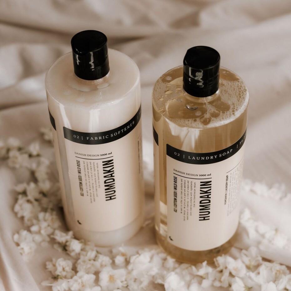 Tekutý prací prostředek COTTON SEED & WILD ROSE 1000 ml, Humdakin - main (4)