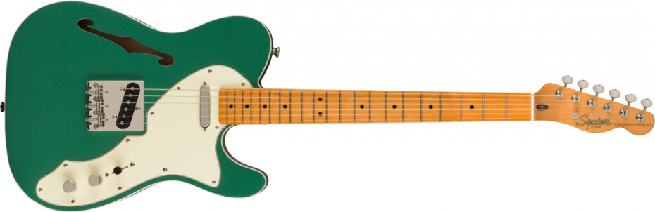 Fender Squier Classic Vibe `60s Telecaster Thinline - Sherwood Green - main (0)