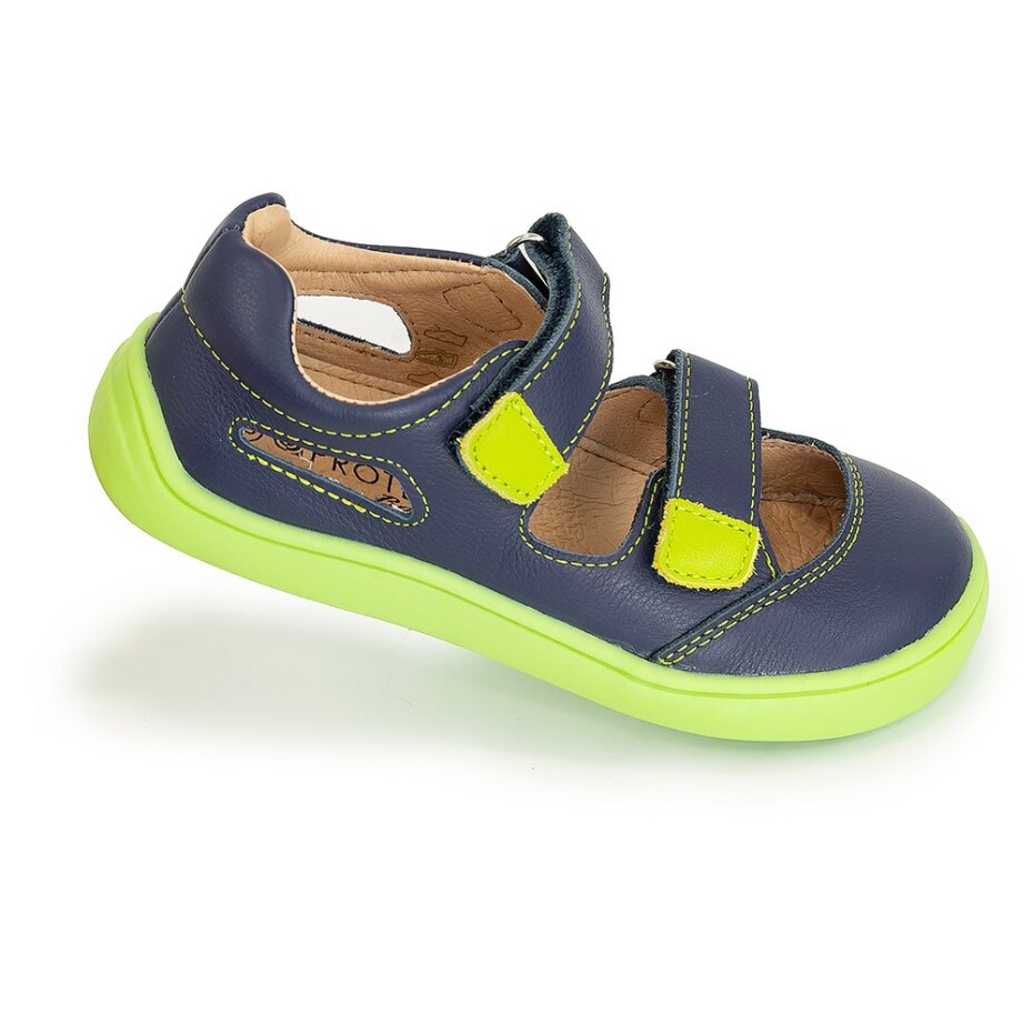 chlapecké sandály Barefoot TERY NAVY, Protetika, modrá - 22 - main (6)