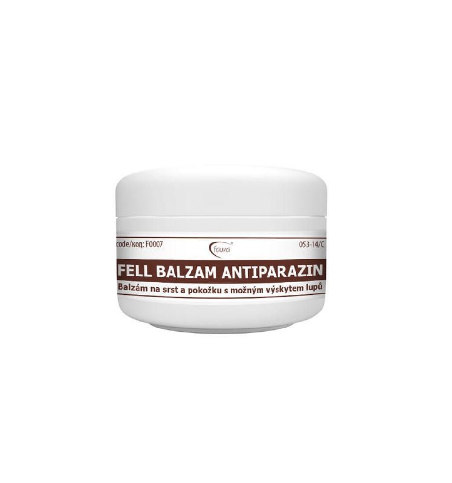 Aromafauna Krémový balzám Fell Balzam Antiparazin pro citlivou pokožku velikost: 30 ml - main (0)
