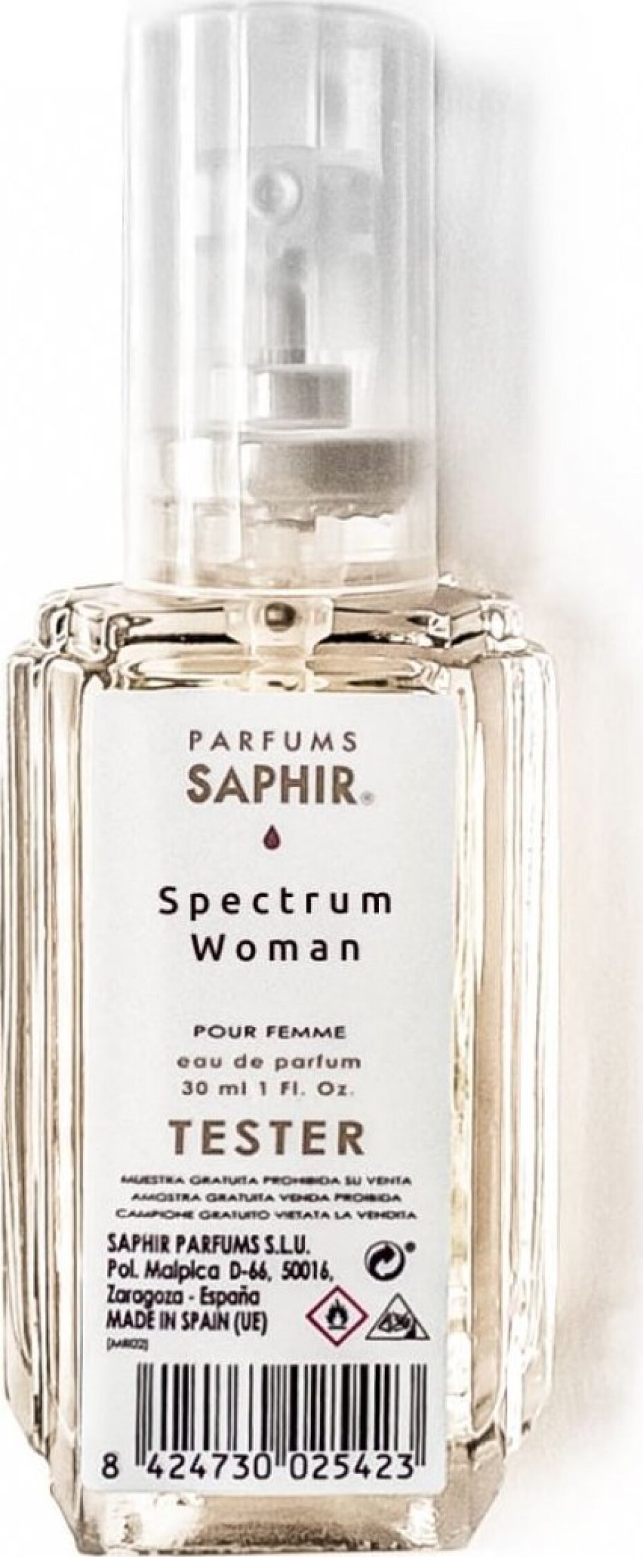 SAPHIR - Spectrum Woman Parfémovaná voda Velikost: 30 ml tester - main (0)