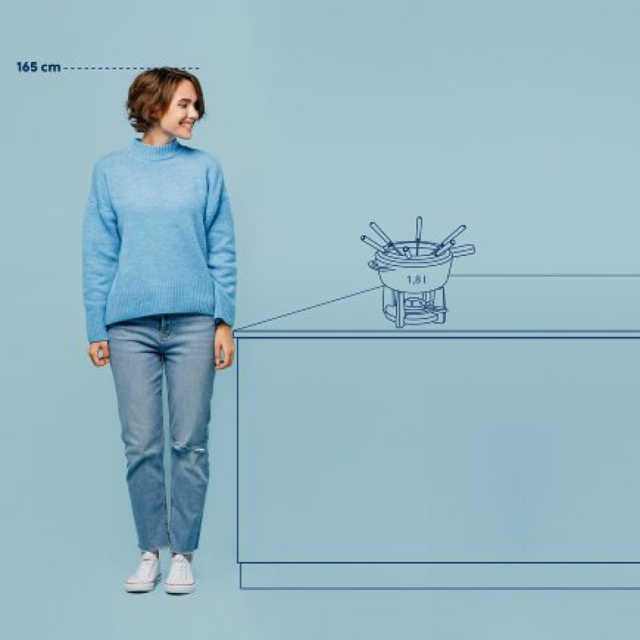 KELA Fondue sada litinová CALIDO 1,8 l červená KL-16620 - main (3)