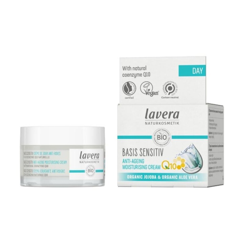 Lavera Basis Sensitiv Anti-Ageing Hydratační pleťový krém s Q10 50ml - main (0)