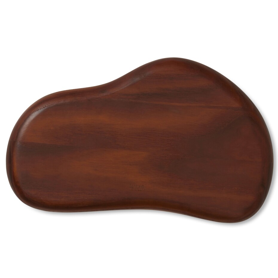 Krájecí a servírovací prkénko CAIRN, sada 3 ks, hnědá, dřevo, ferm LIVING - main (7)