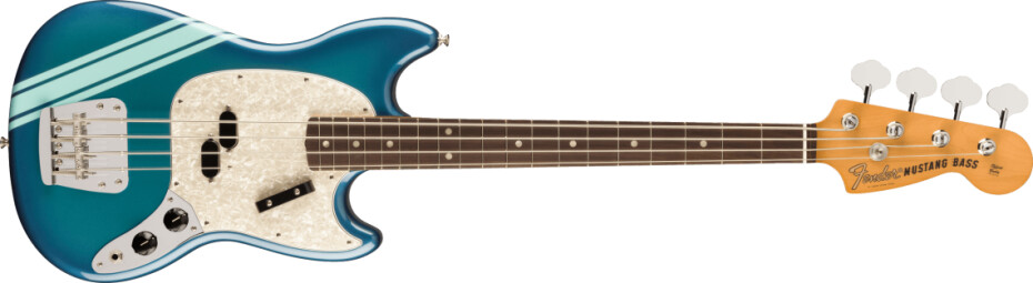 Fender Vintera II `70s Competition Mustang Bass - Competition Burgundy - main (0)