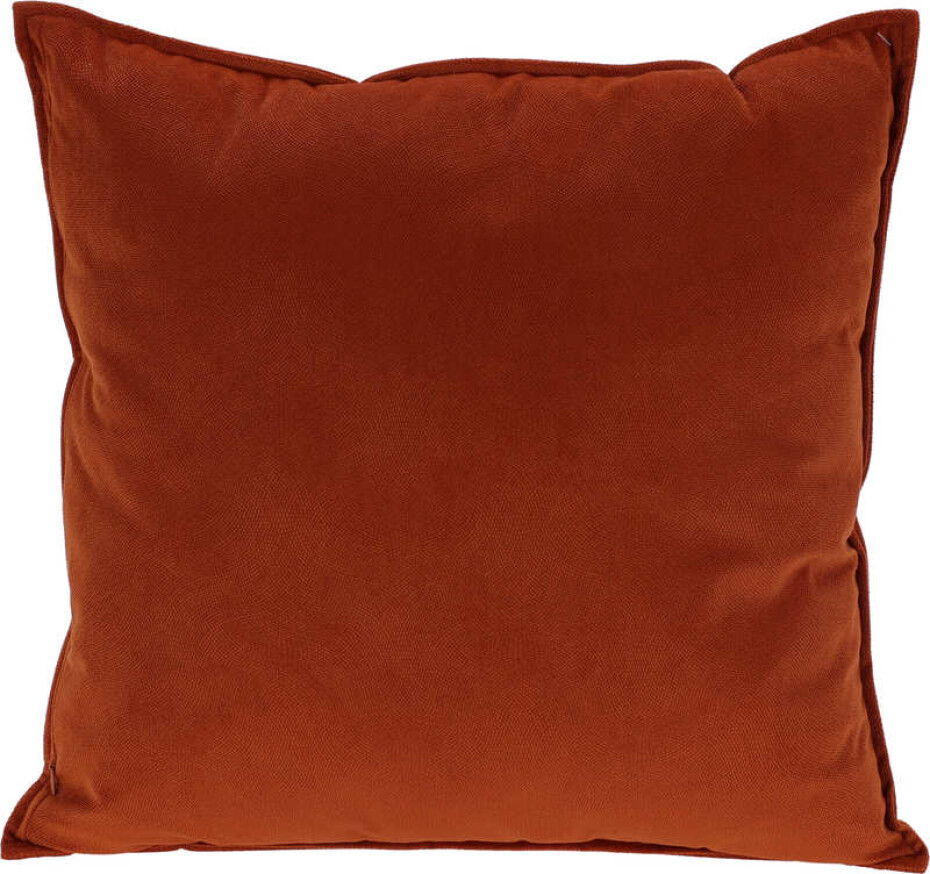 HOMESTYLING Polštář dekorační 45 x 45 cm ESSENTIALS korálová červená KO-HZ1012070 - main (0)