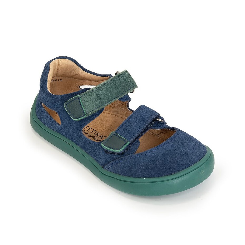chlapecké sandály Barefoot TERY DENIM, Protetika, tmavě modrá - 21 - main (3)