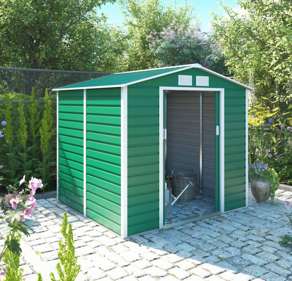 G21 Zahradní domek G21 GAH 407 - 213 x 191 cm, zelený G21-63900527 - main (1)