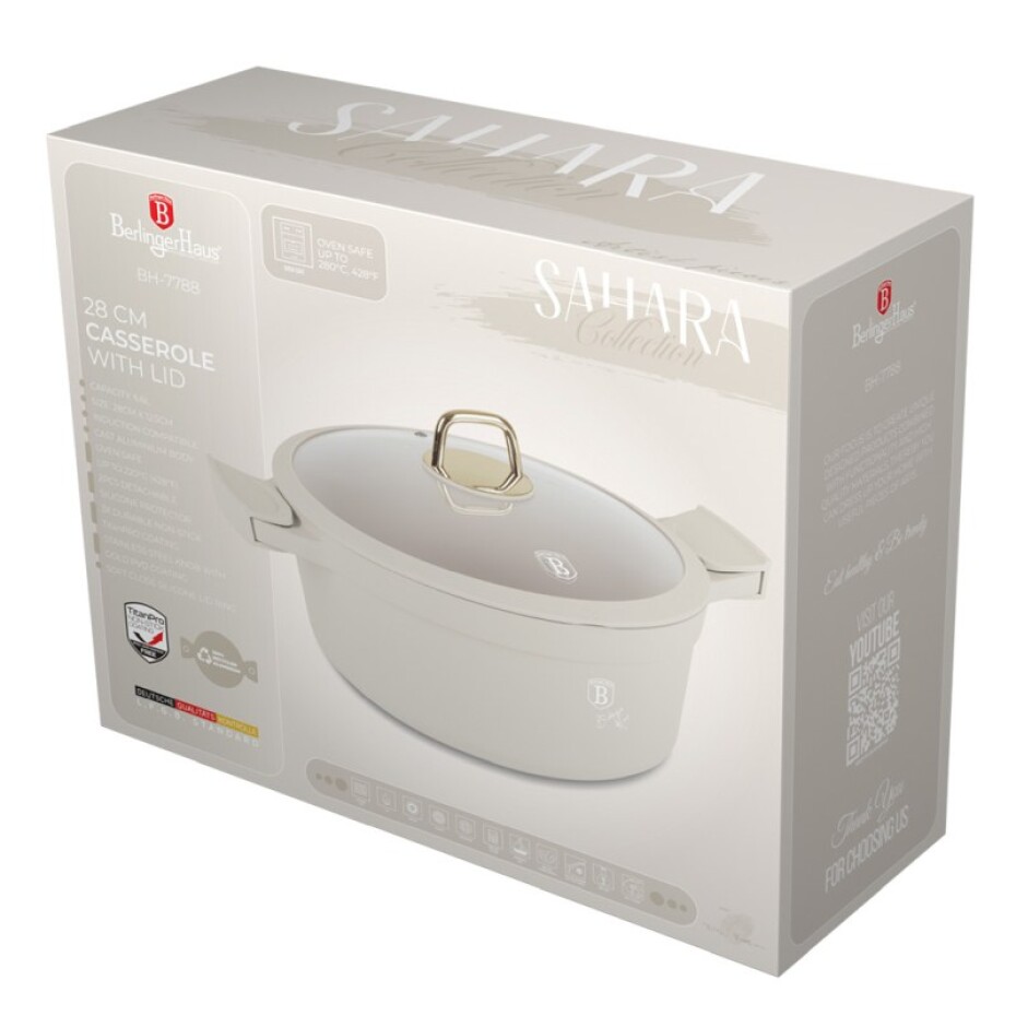 BERLINGERHAUS Kastrol s poklicí s titanovým povrchem 28 cm Sahara Collection BH-7788sleva - main (10)