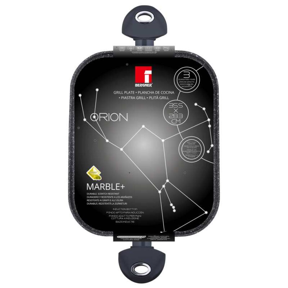 BERGNER Grilovací deska 36 x 28 cm Orion BG-8523-MBG - main (7)
