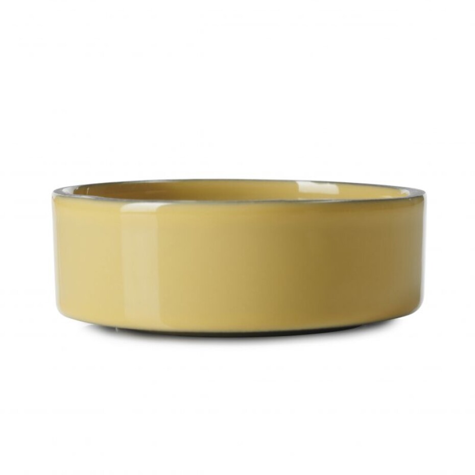 Jídelní miska CARACTERE 8 cm, hořčicová, REVOL - main (1)