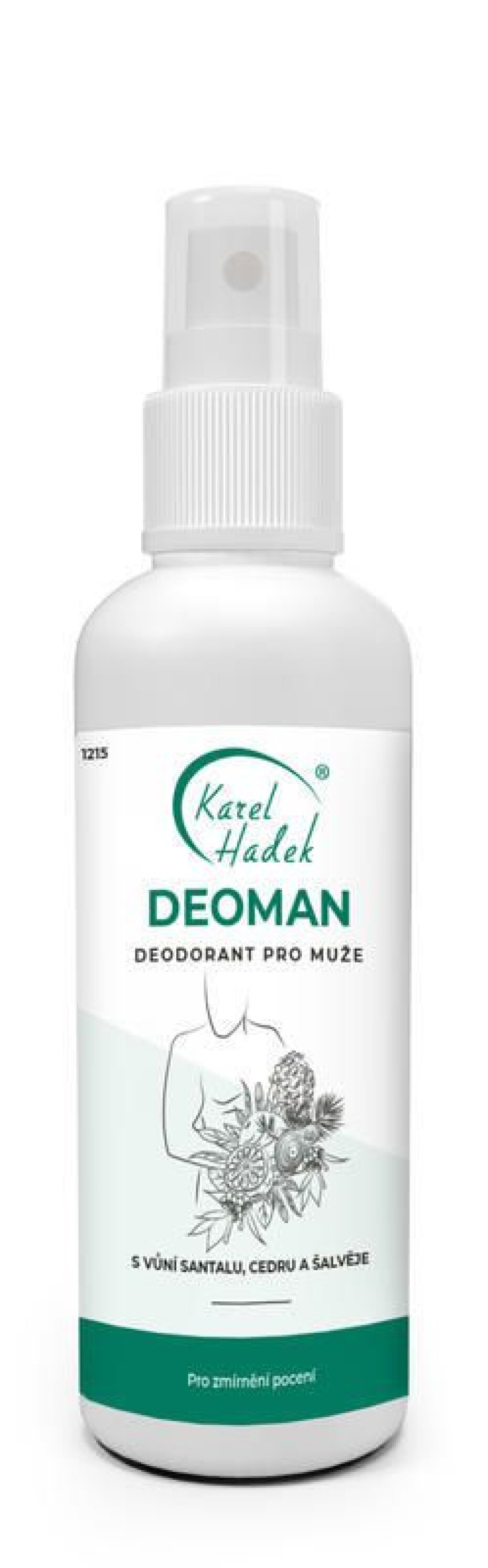 Hadek Deodorant DEOMAN pro muže velikost: 100 ml - main (0)