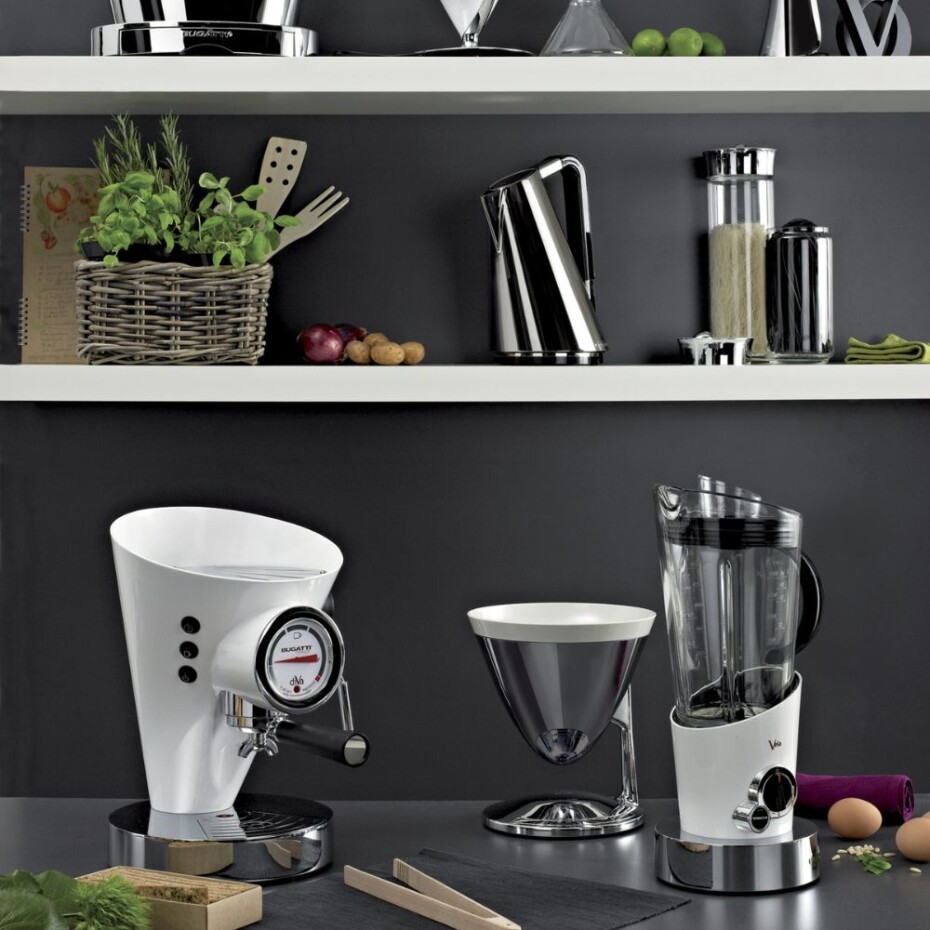 Stolní mixér VELA EVOLUTION 1,5 l, stříbrná, nerezová ocel, Bugatti - main (1)