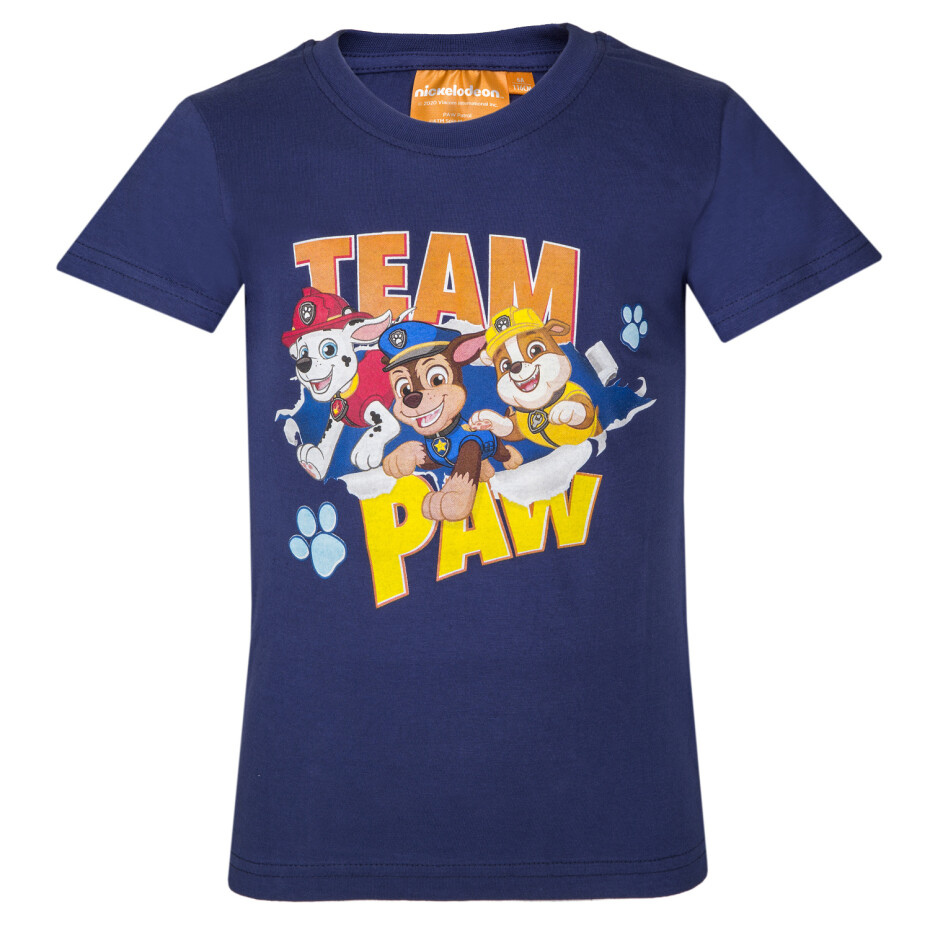 Paw Patrol - Tlapková patrola -Licence Chlapecké triko - Paw Patrol 962-643, modrá Barva: Modrá, Velikost: 98 - main (1)