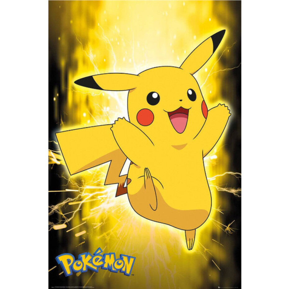 Plakát Pokémon - Pikachu Neon (9) - main (1)