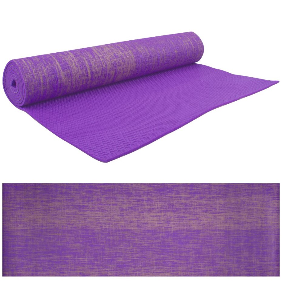 Sportago Yoga Linen podložka fialová - main (0)