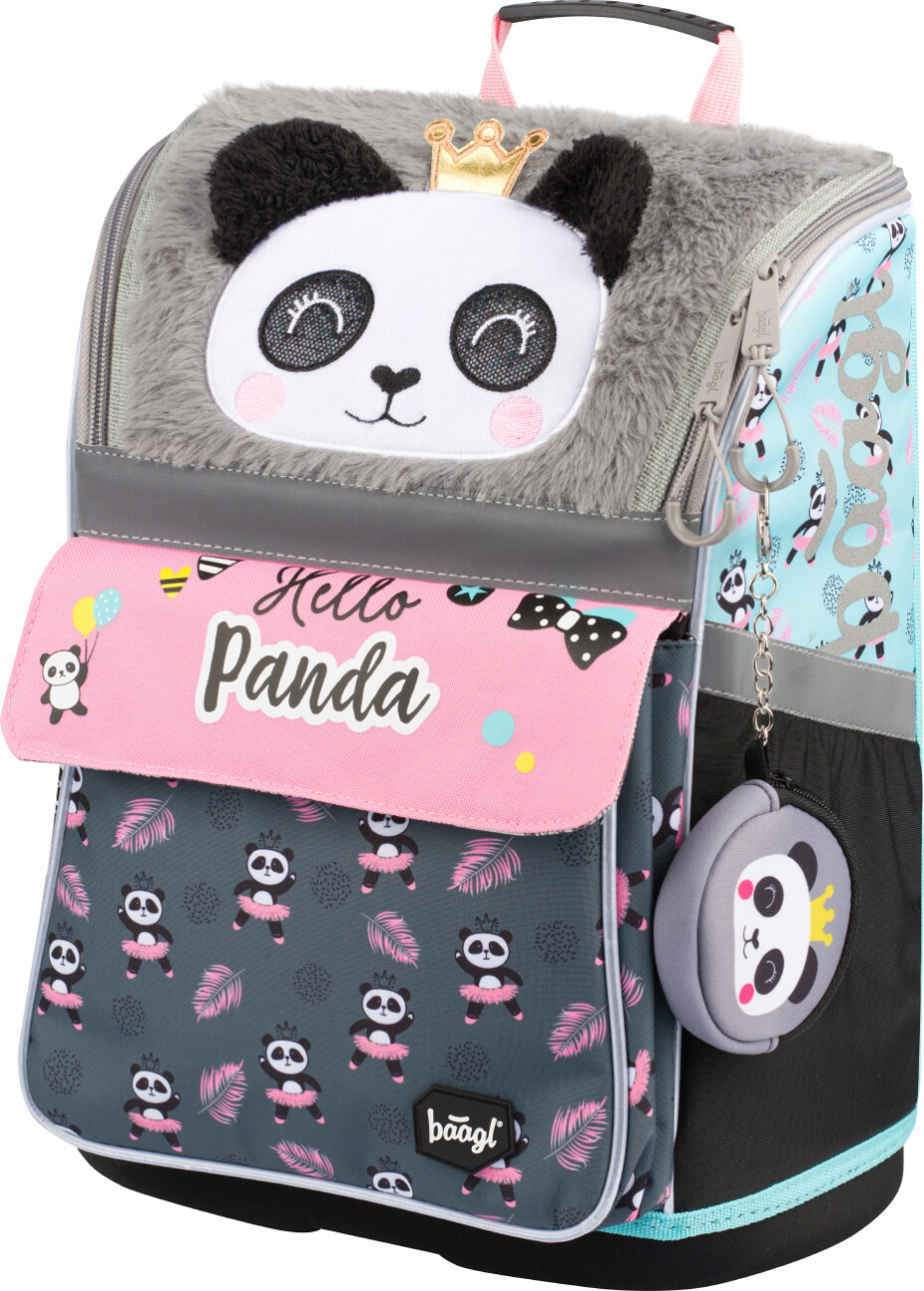 BAAGL Školní aktovka Zippy Panda - main (0)