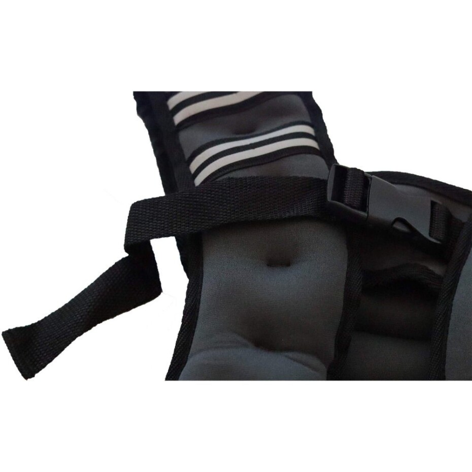 Zátěžová vesta na běh Sportago Brisk 5 kg, šedá - main (6)
