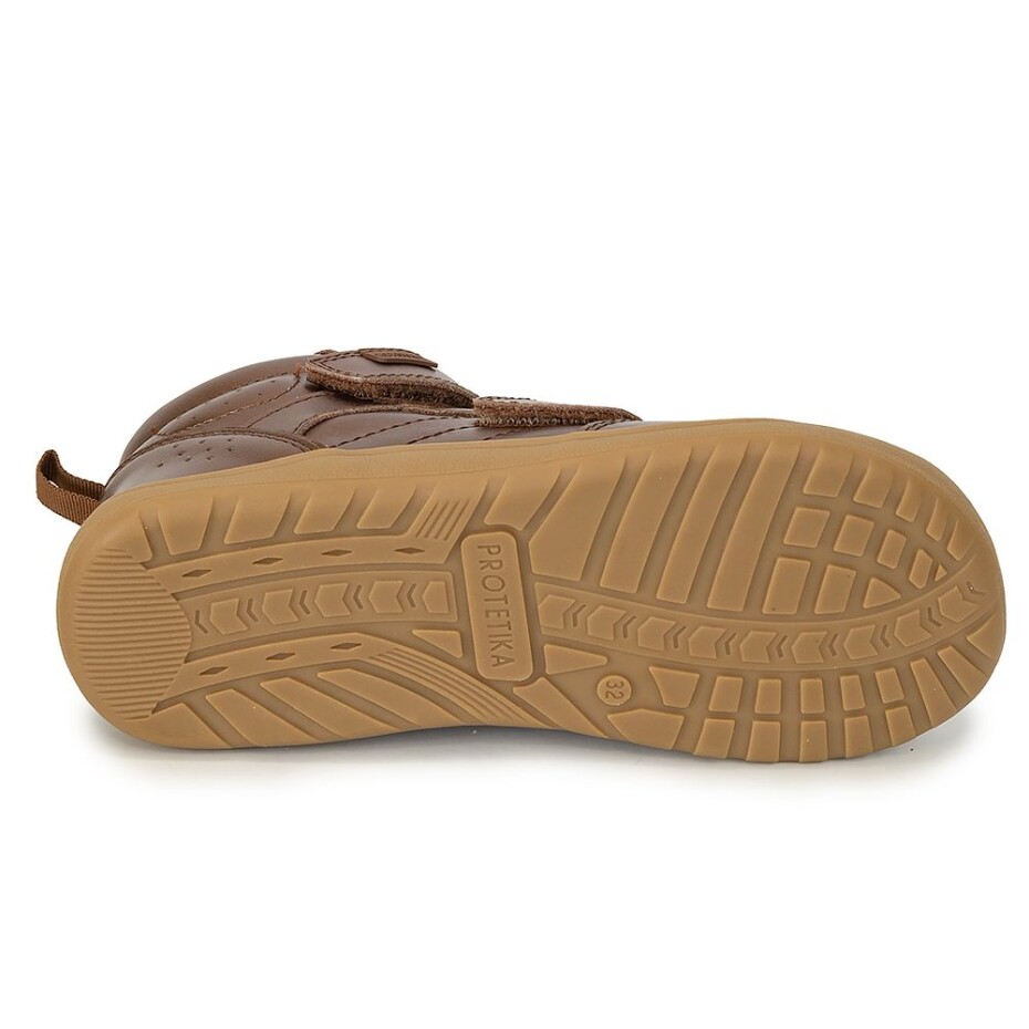 Dívčí celoroční boty Barefoot  TIRA BROWN, Protetika, hnědá - 25 - main (6)