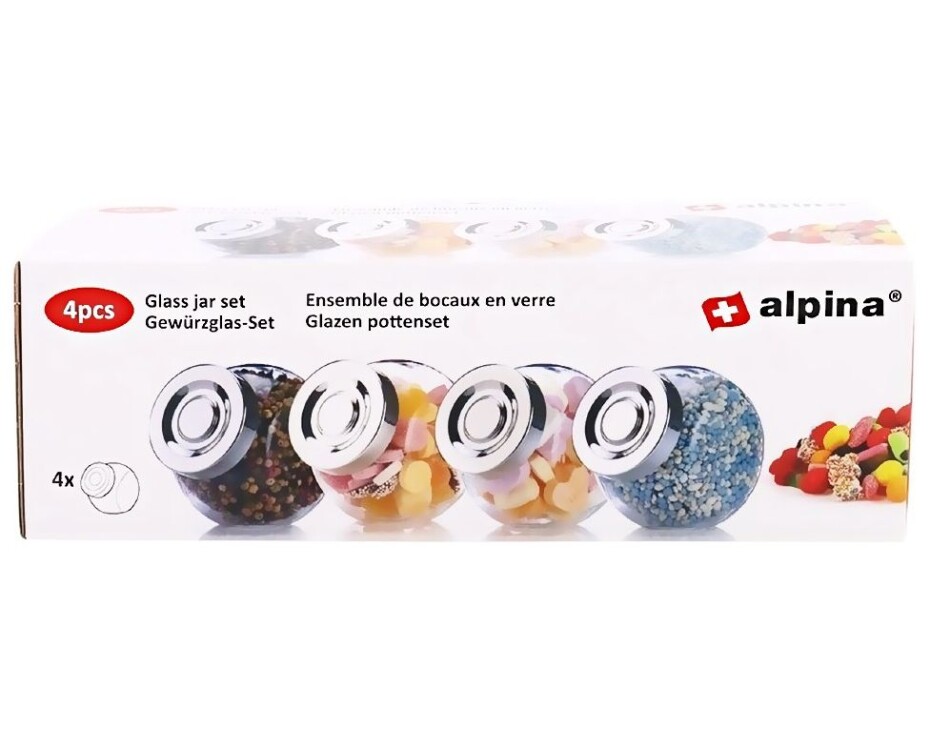 ALPINA Dózy na potraviny sada 4 ks ED-218522 - main (5)
