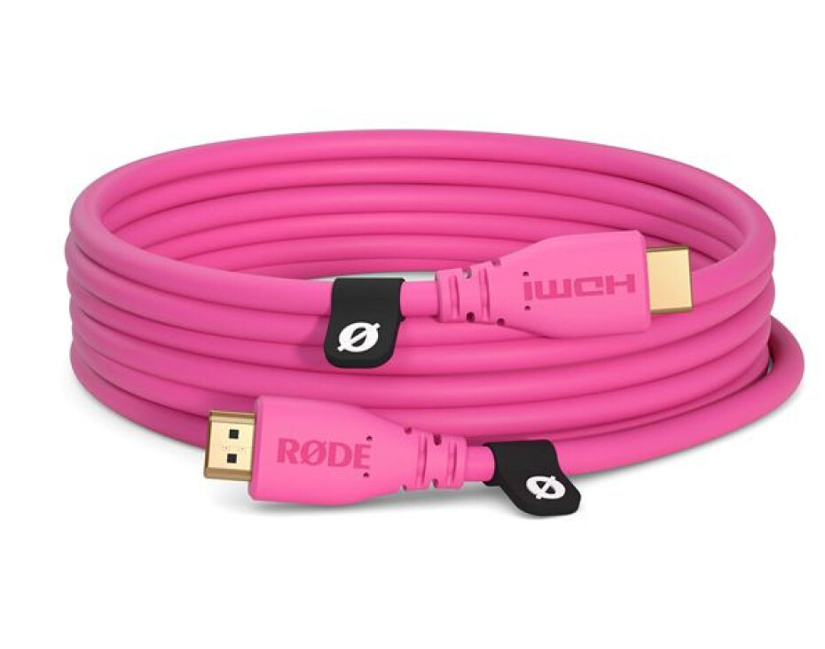 Rode HDMI CABLE 3m - Pink - main (0)