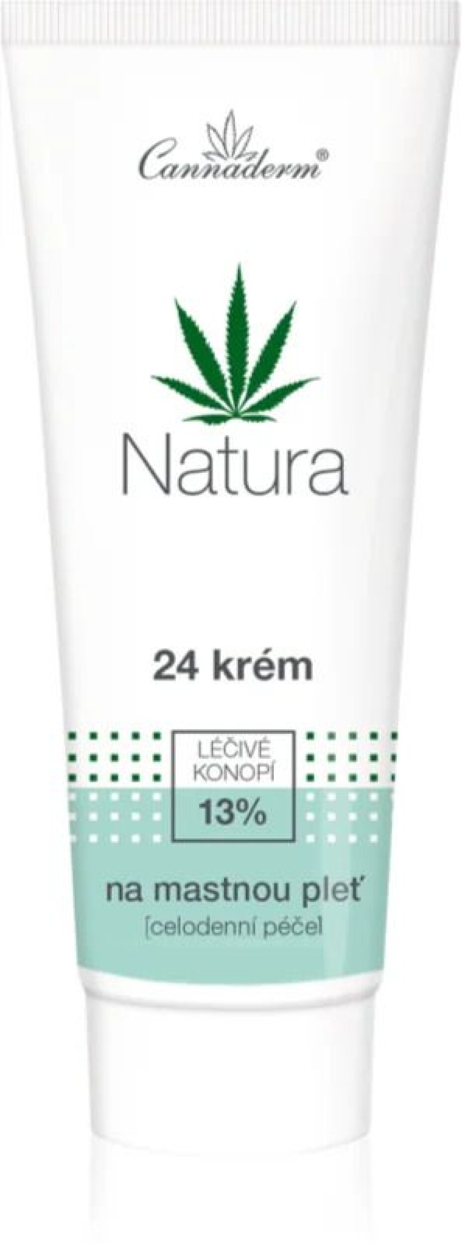 Cannaderm NATURA 24 krém na mastnou a normální pleť 75 g - main (0)