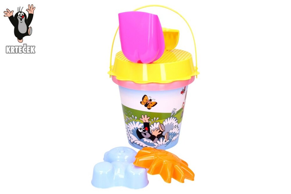 Písek sada Krtek 1,5 L růžová, Wiky, W013251 - main (0)