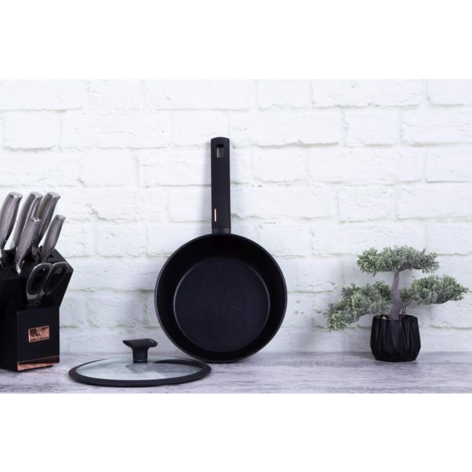 BERLINGERHAUS Pánev hluboká s titanovým povrcham a poklicí 24 cm Monaco Collection BH-7089 - main (3)