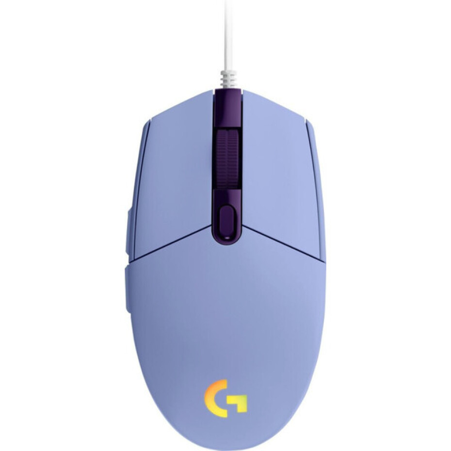 Logitech G102 herní myš fialová - main (0)