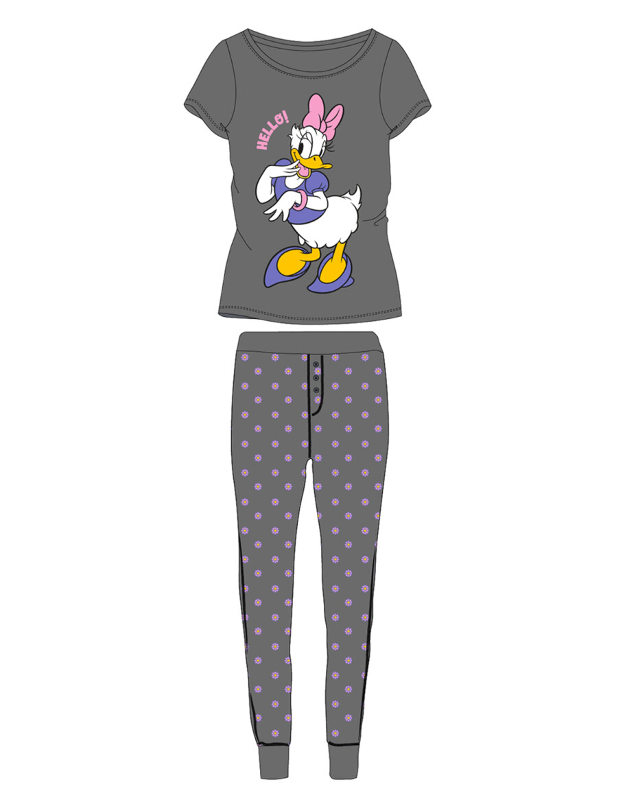 Minnie Mouse - licence Dámské pyžamo - Minnie Mouse 5304A972, tmavě šedá Barva: Šedá, Velikost: XL - main (0)