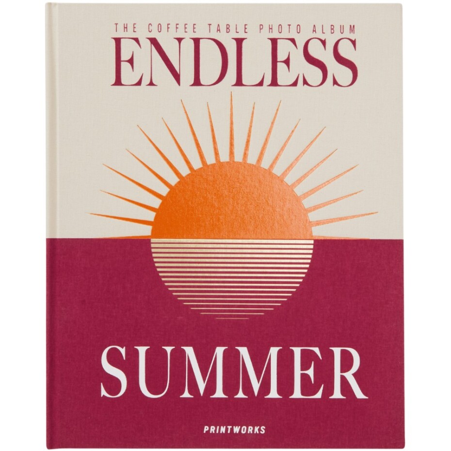 Fotoalbum ENDLESS SUMMER, kaštanová, Printworks - main (3)