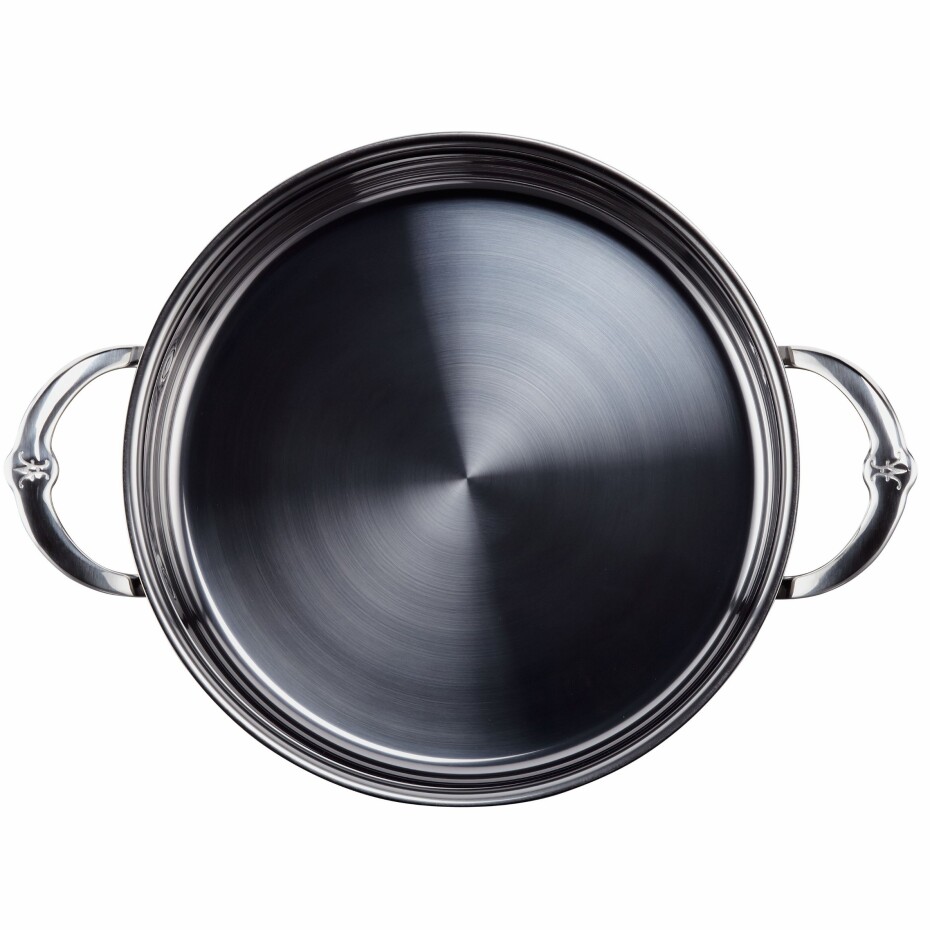 Servírovací pánev NANOBOND TITANIUM 26 cm, 3,3 l, nerezová ocel, Hestan - main (12)