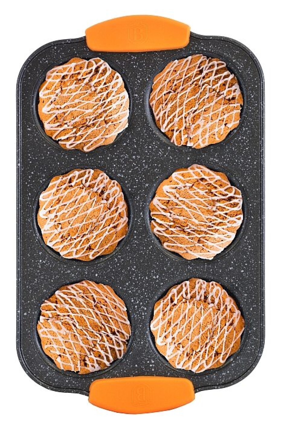 BERLINGERHAUS Forma na muffiny 6 ks silikonové rukojeti Granit Diamond Line BH-1137 - main (3)