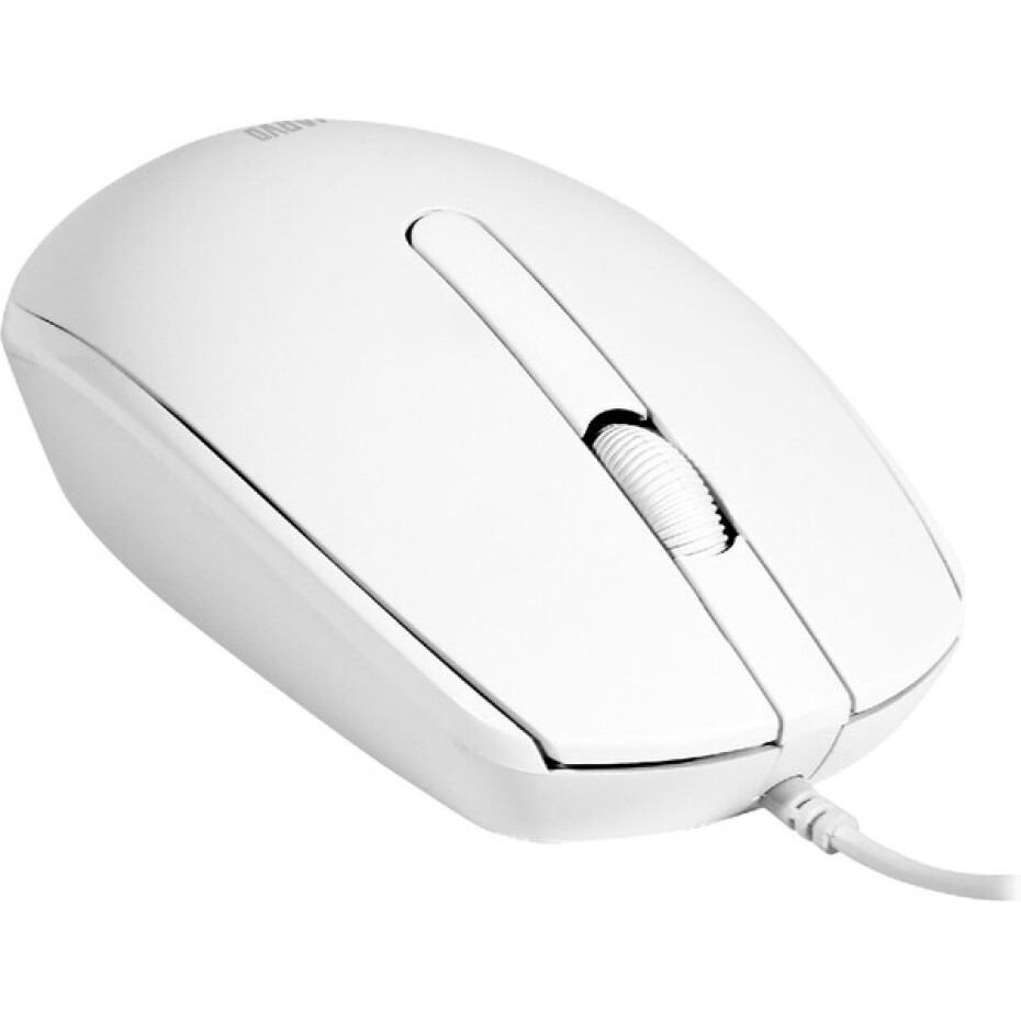 Marvo kancelářská myš MS003 drátová bílá - main (4)