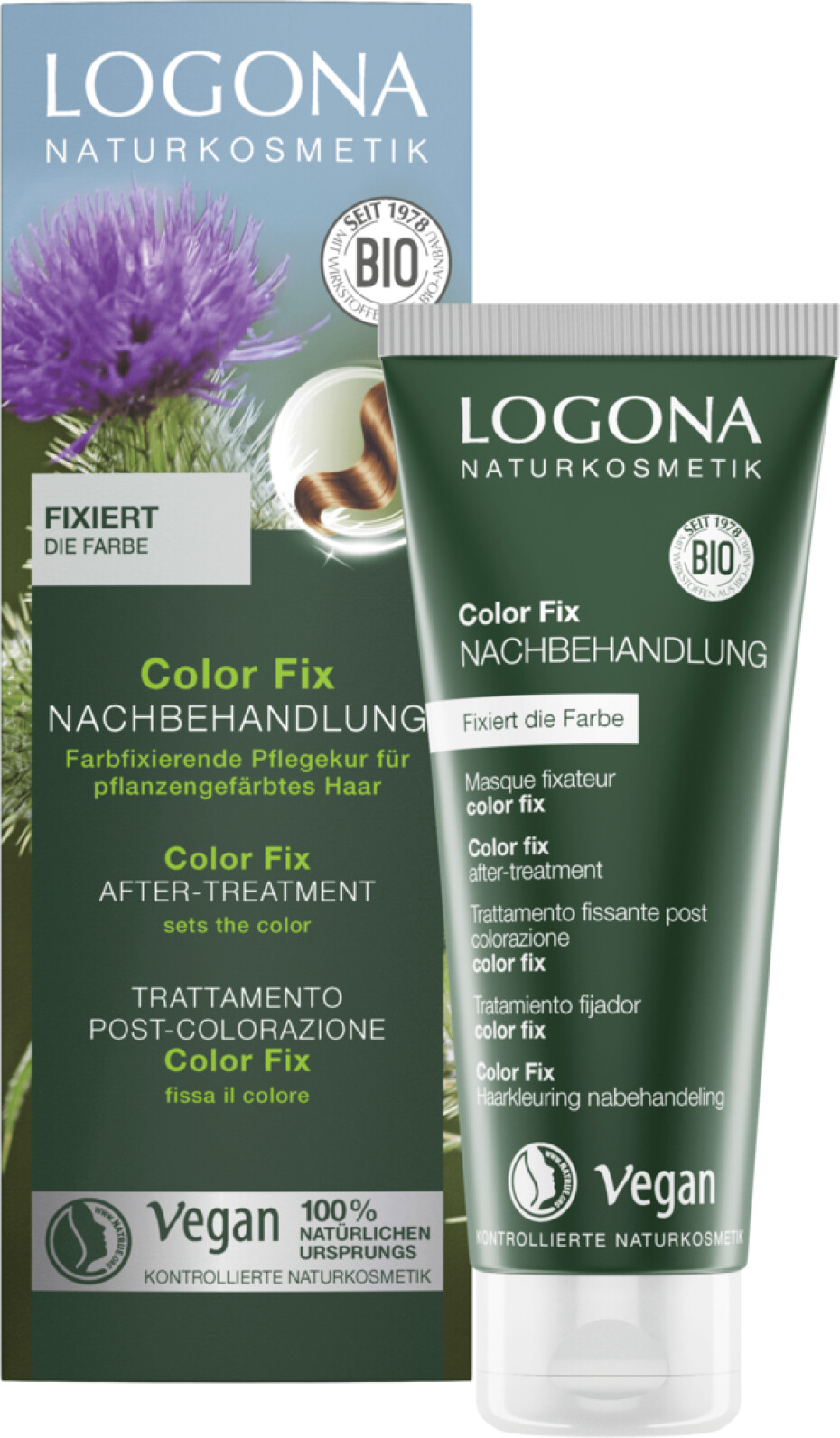 Logona Péče po barvení Color fix 100 ml - main (0)