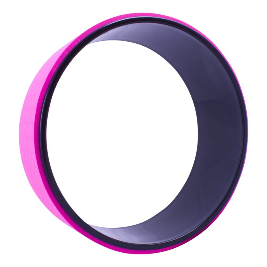 Yoga Wheel Sportago Jiwa, černo-růžová - main (1)