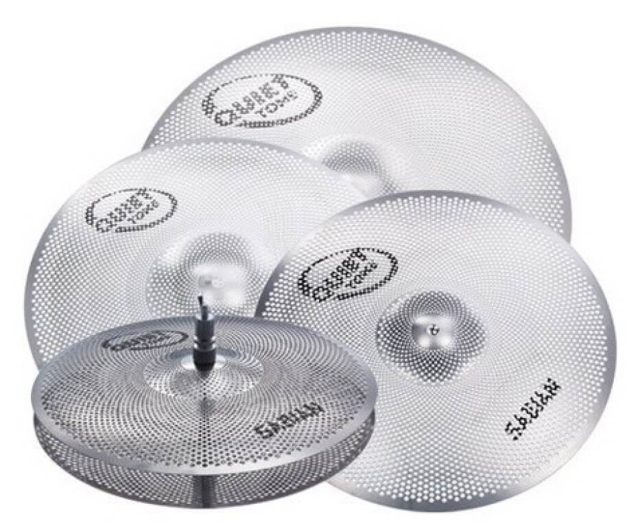 Sabian QTPC504 Quiet Tone Practice Cymbal Set - main (0)