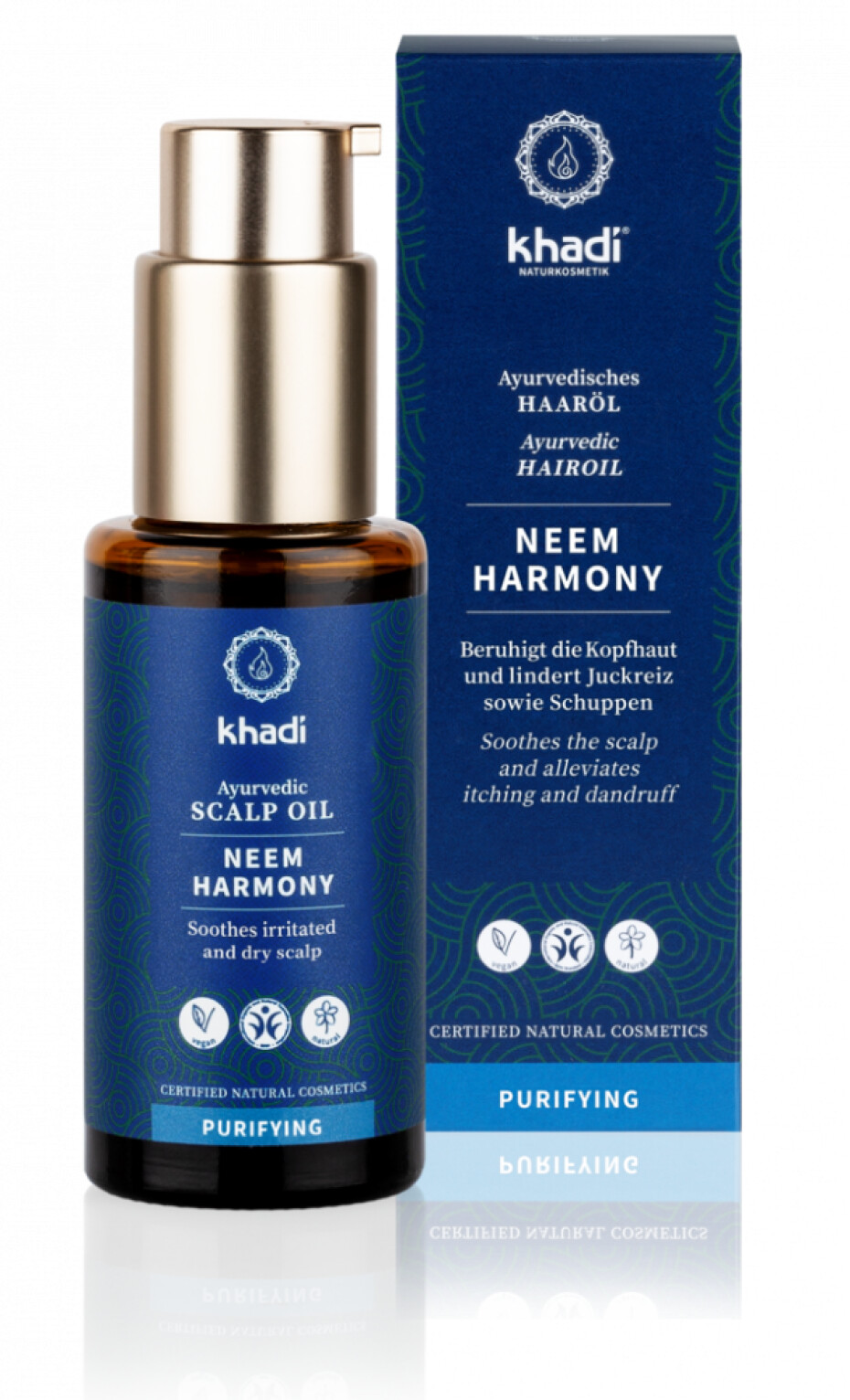 Khadi Vlasový olej Neem Harmonie 50 ml - main (0)