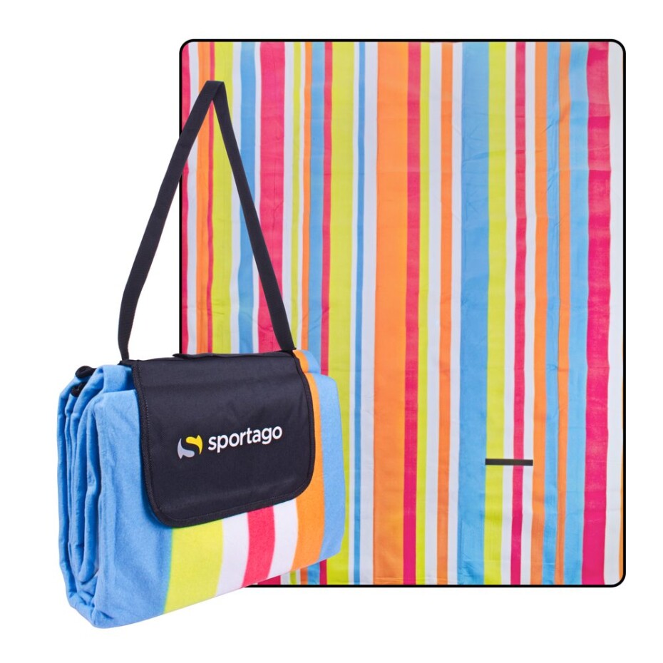 Sportago Rainbow pikniková deka 200x200 cm - main (0)