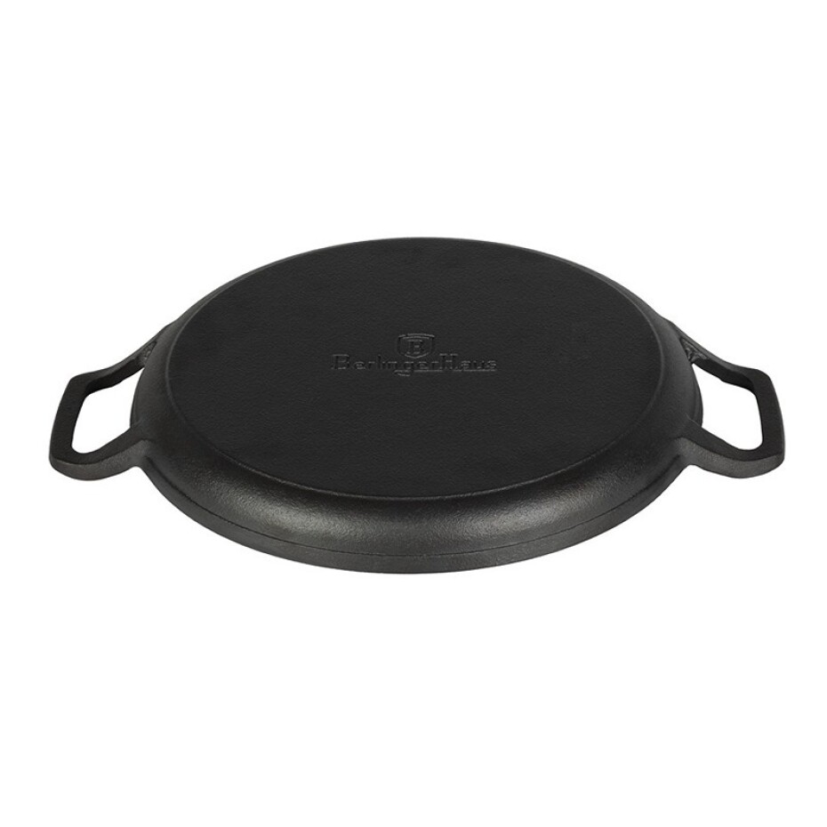 BERLINGERHAUS Grilovací deska litinová kulatá 33 cm černá BH-6533 - main (5)