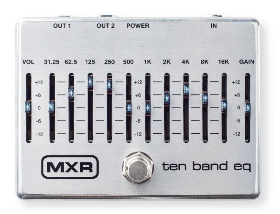 Dunlop MXR M108S 10-Band Equalizer Silver - main (0)