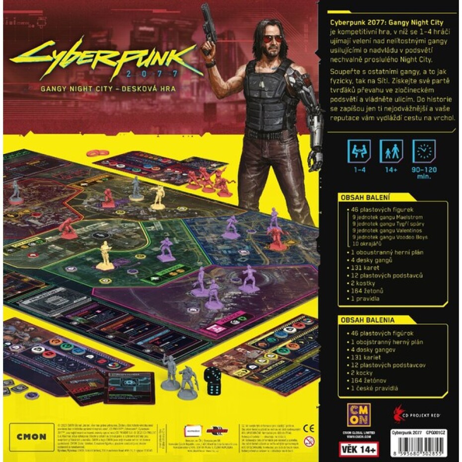 Desková hra Cyberpunk 2077: Gangy Night City - main (4)